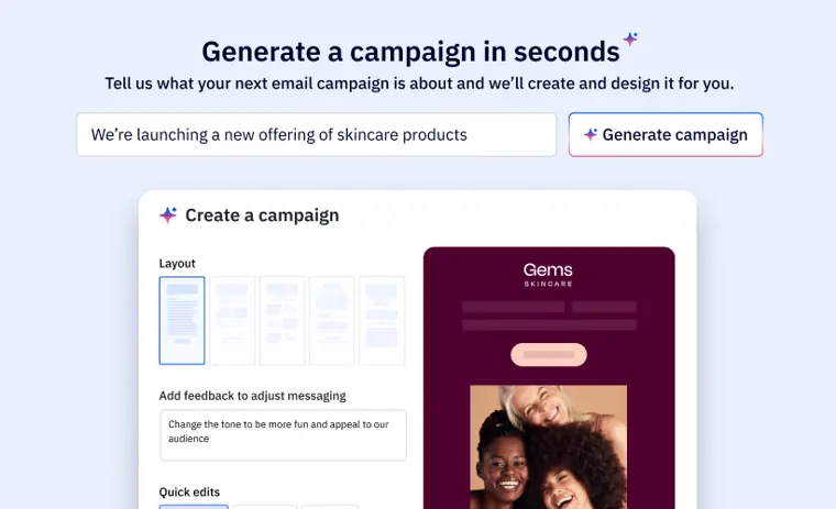 ActiveCampaign: AI campaign builder