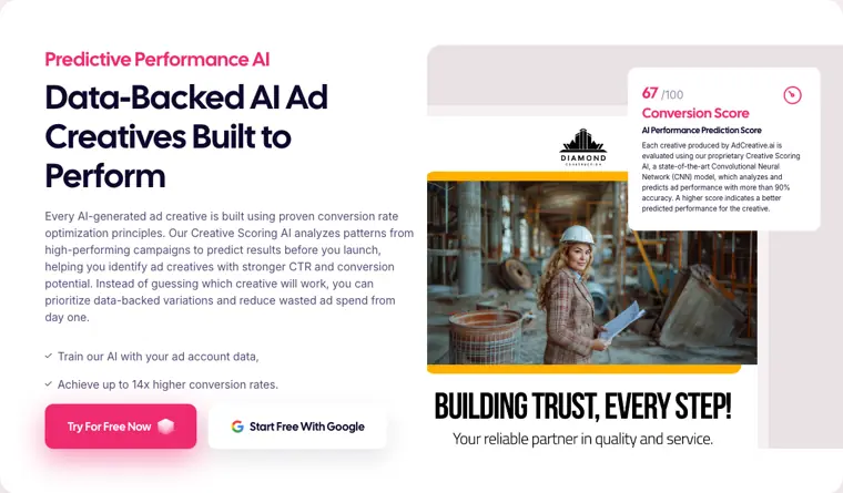 AdCreative.ai: Creative scoring AI