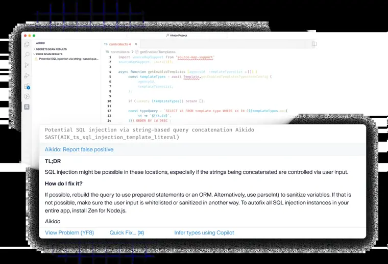 Aikido Security: Static code analysis