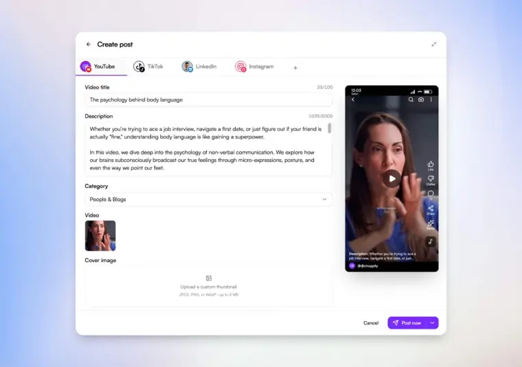 Choppity: Social media scheduler