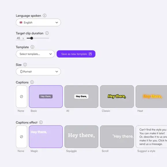 Choppity: Automated captions