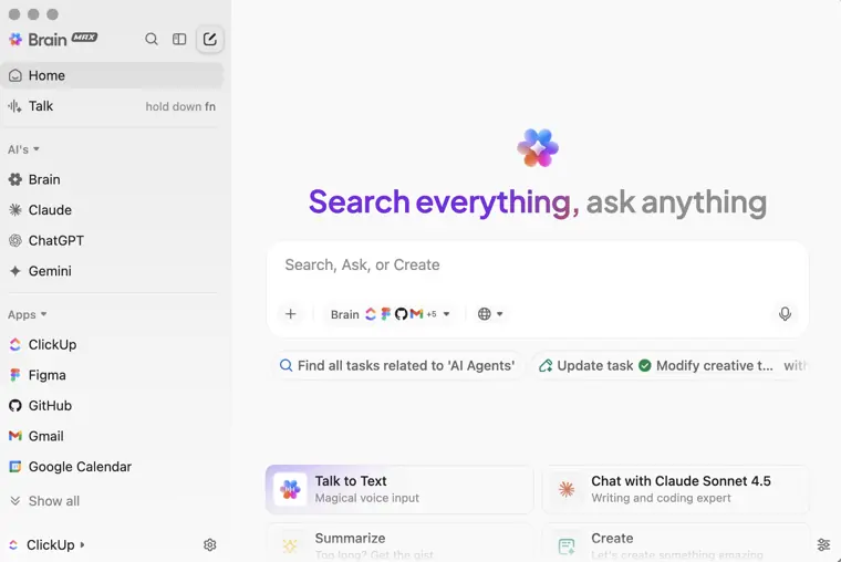 ClickUp: ClickUp Brain