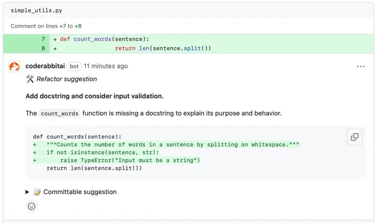 CodeRabbit: Automated code reviews