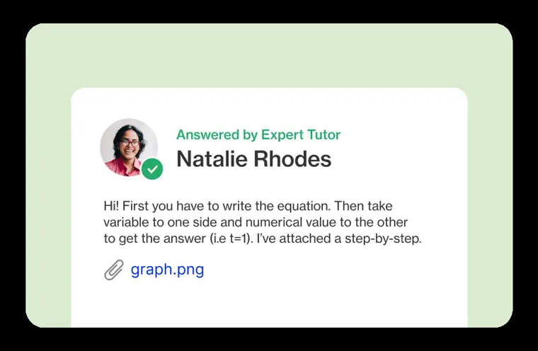 Course Hero: Expert tutor questions and answers