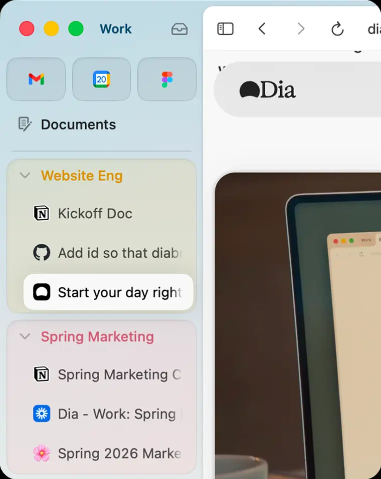 Dia: Live Work