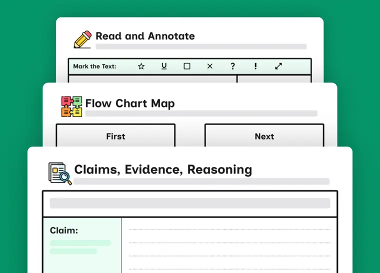 Diffit: Pre made graphic organizers