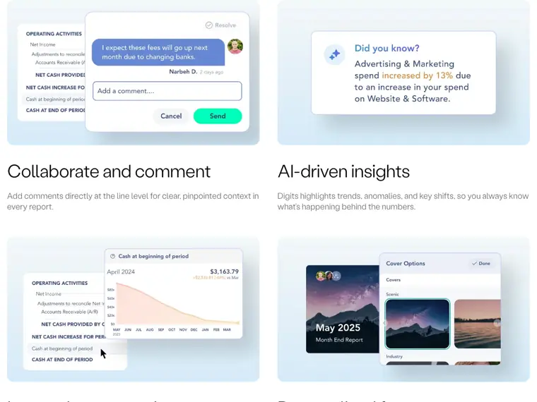 Digits: AI financials