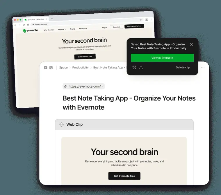Evernote: Web Clipper