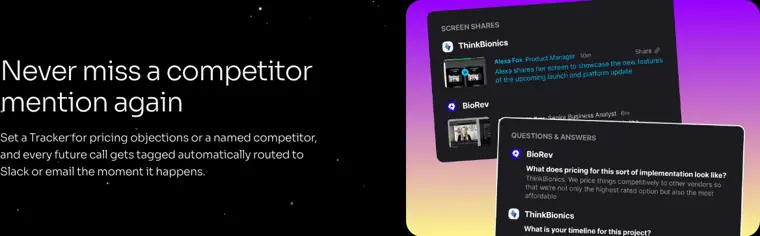 Fathom: Trackers