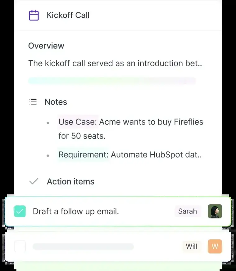 Fireflies.ai: Comprehensive AI summaries