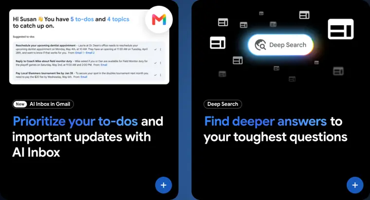 Gemini: AI Inbox in Gmail