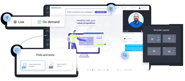 GetResponse: Webinars