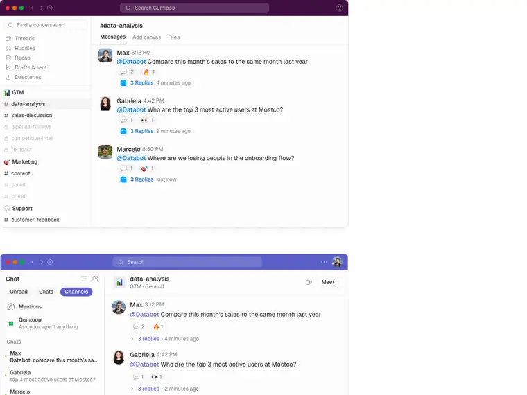 Gumloop: Workplace chat integration