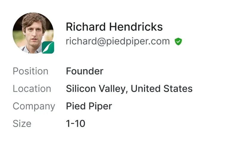 Hunter.io: Email finder