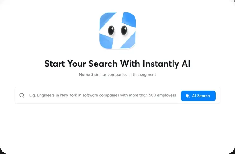 Instantly: B2B lead database