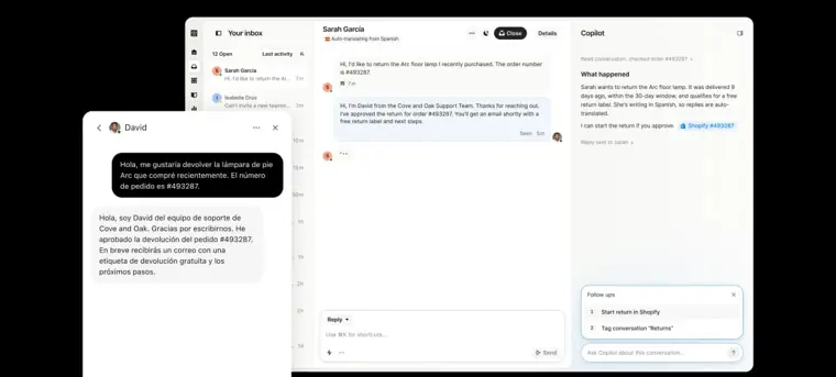 Intercom: Copilot in the inbox