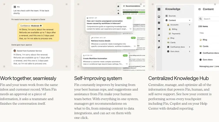 Intercom: Centralized knowledge hub