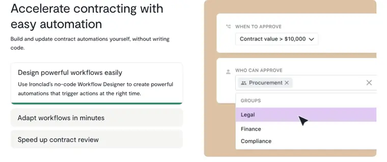 Ironclad: Workflow Designer