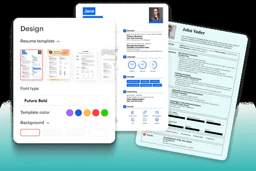 Kickresume: Customizable resume templates