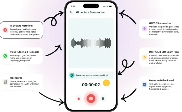 Knowt: AI lecture notetaker
