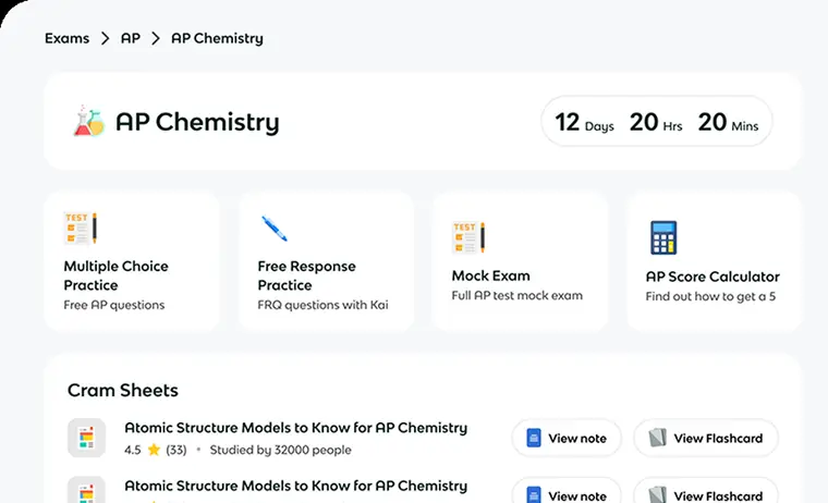 Knowt: Exam prep