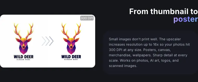 Let's Enhance: Image upscaling