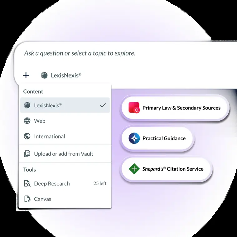 Lexis+ AI: Legal AI research