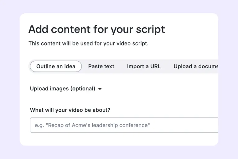 Lumen5: Content repurposing