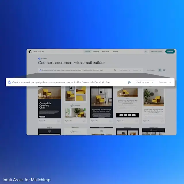 Mailchimp: Intuit Assist