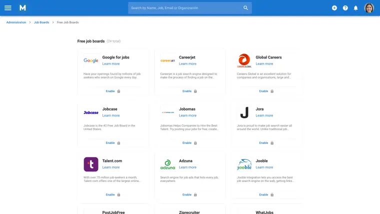 Manatal: Job board multiposting
