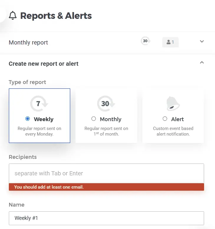 Mangools: SERPWatcher