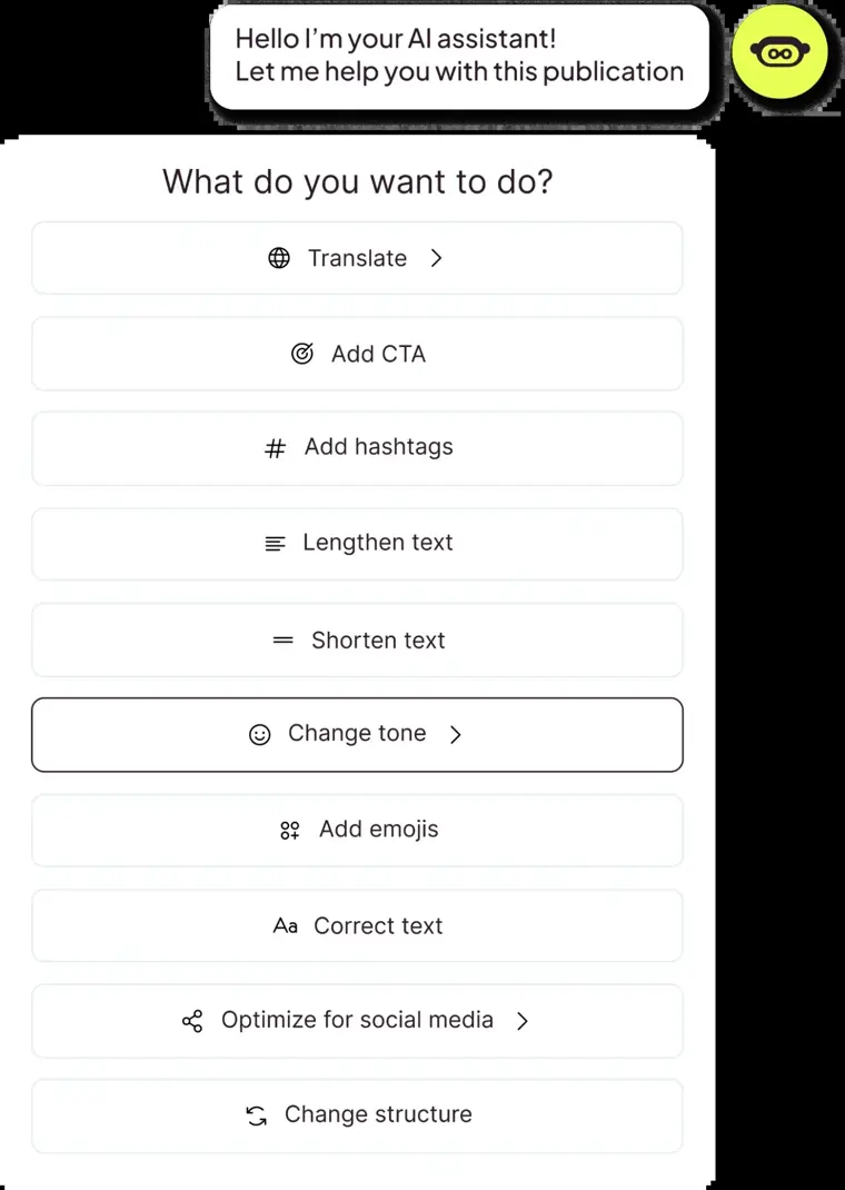 Metricool: AI social media assistant