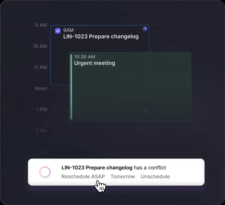 Morgen: AI Planner time blocking