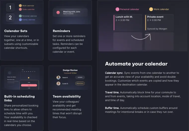 Morgen: Calendar automations