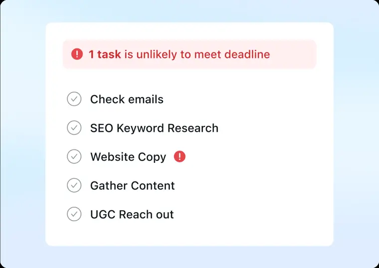 Motion: AI task planner