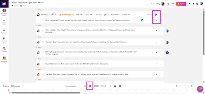 Murf AI: Murf Studio