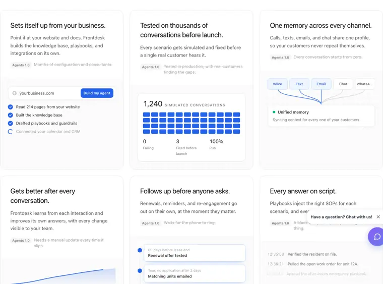 My AI Front Desk: Automated knowledge base setup
