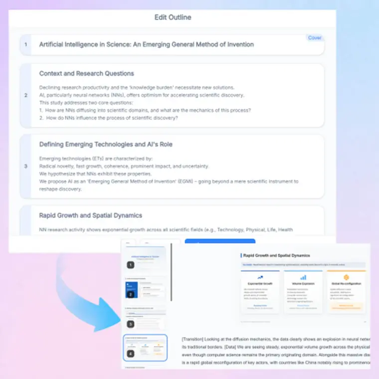 NoteGPT: Agent slides