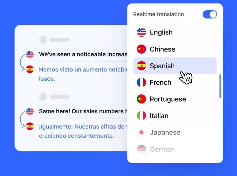 Notta: Meeting transcription and translation