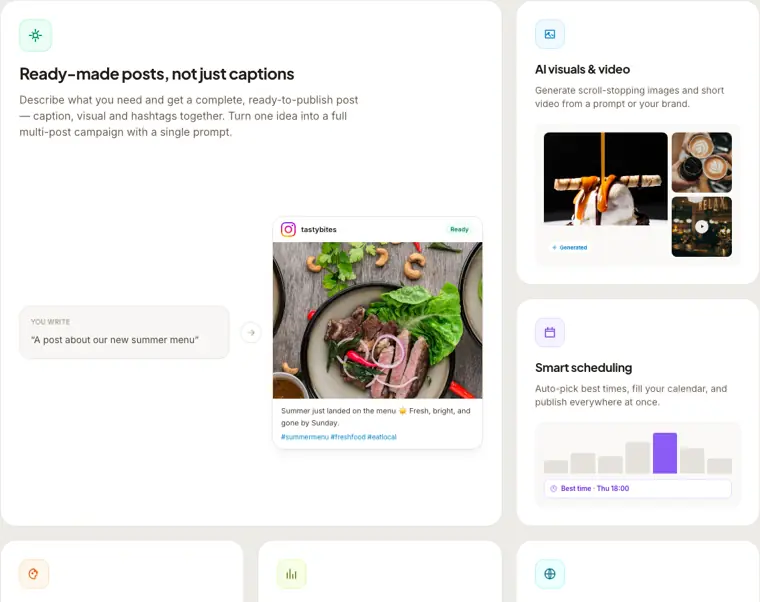 Ocoya: Smart scheduling