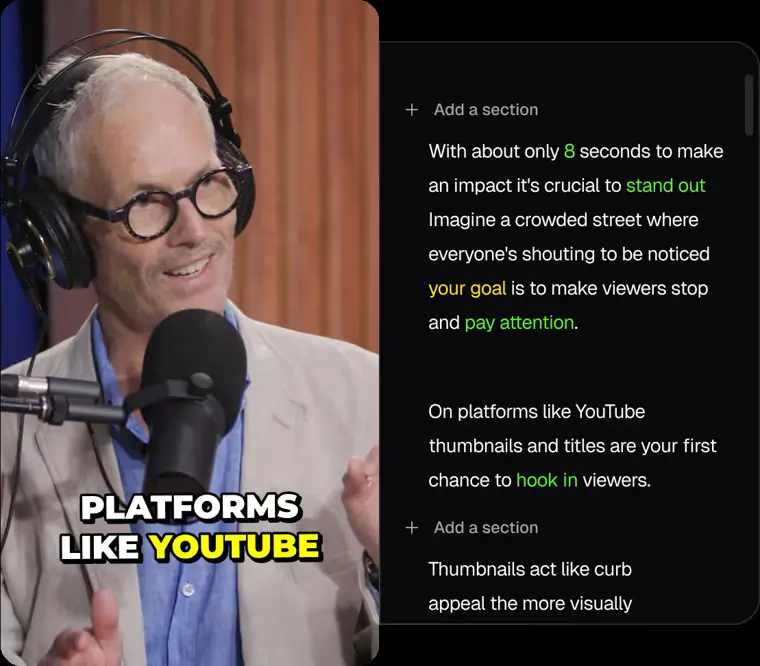 OpusClip: AI captions