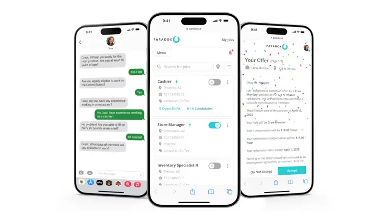 Paradox: Conversational ATS