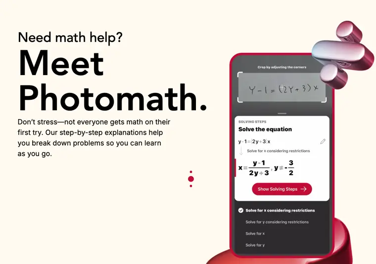 Photomath: Problem scanning