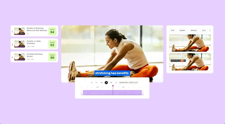quso.ai: AI video clipping