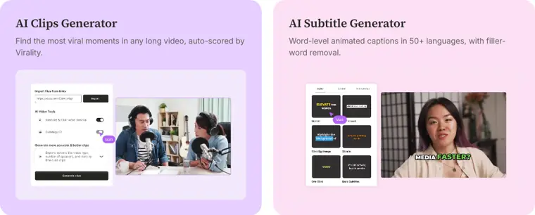 quso.ai: AI subtitle generator