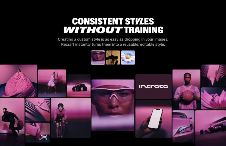 Recraft: Consistent styles