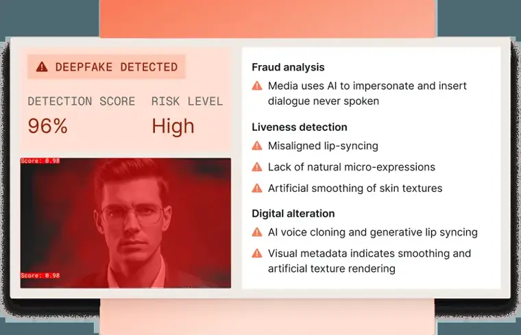 Resemble AI: Multimodal deepfake detection