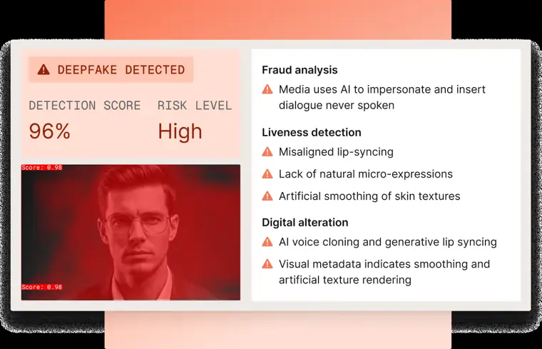 Resemble AI: Forensic explainability and intelligence