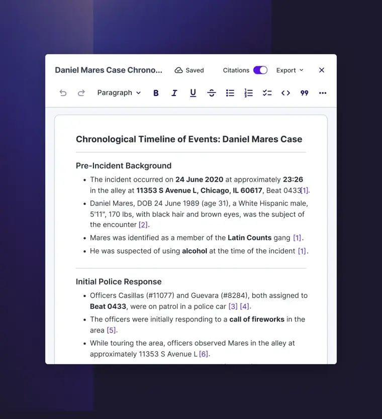 Rev: Document editor