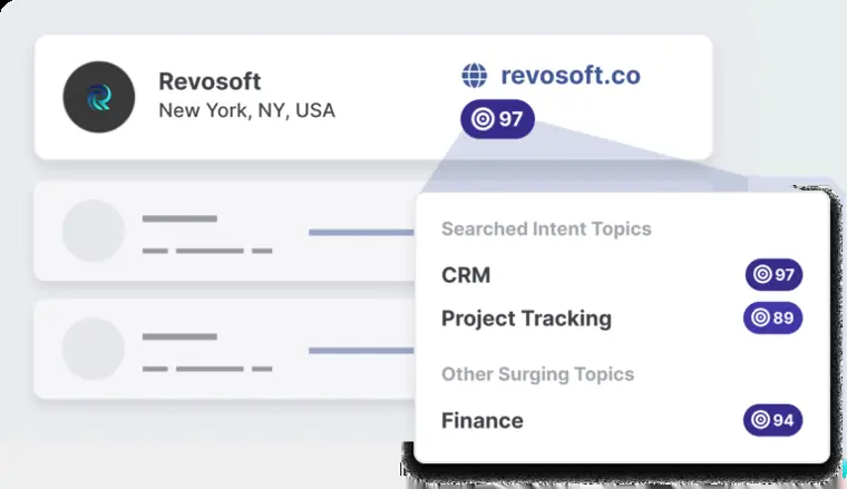 RocketReach: B2B intent data